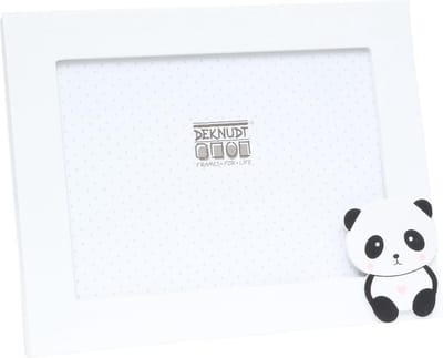 Deknudt Frames Fotolijst - Panda - Wit - S67UC1 - Voor foto: 10x15 cm