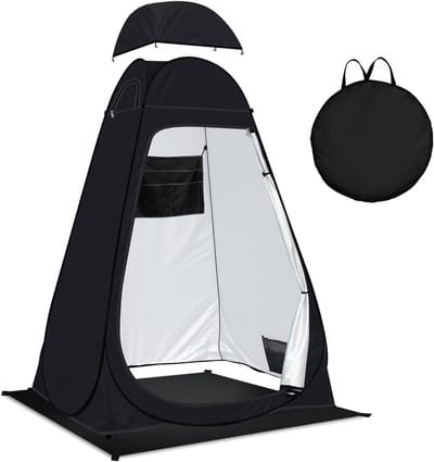 Pop-up Privacy Tent voor Douche, Toilet of Omkleden - Draagbaar en Waterdicht voor Camping, Strand en Vissen