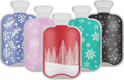 Set van 5 Herbruikbare Handwarmers voor Directe Warmte - Direct Activerende Warmwaterkruiken