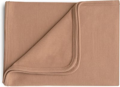 Extra Zachte Biologisch Katoenen Babydeken Ribbelstructuur 90x90 cm