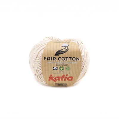 Katia Fair Cotton - 35 beige - Biologisch Katoengaren