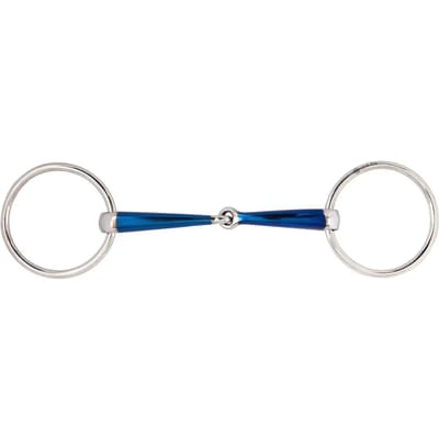 Enkel bit voor gebogen paarden BR Equitation Sweet Iron
