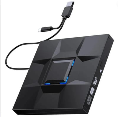 DVD Speler Laptop - Externe DVD Speler Voor Laptop - DVD Speler Portable Met Hoge Snelheid