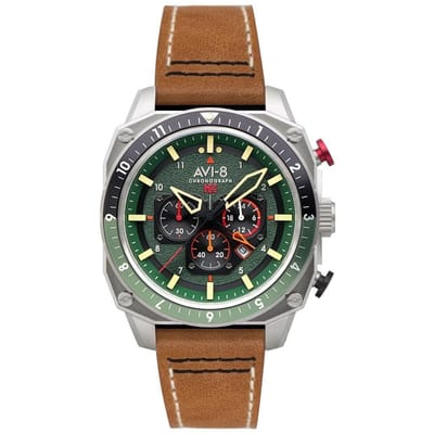 AVI-8 - AV-4100-01 - Polshorloge - Heren - Quartz - HAWKER HUNTER DUAL TIME