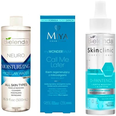 Bielenda Skin Clinic Professional D-Panthenol Soothing and Calming Dual-Phase Face Serum 45 ml