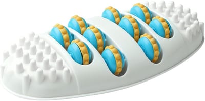Voetmassagerol - Ontspannende roller - Spierherstel - Verstelbare intensiteit - 29 cm - Zwart