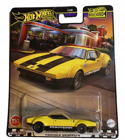 Hot Wheels Premium De Tomaso Pantera Gruppo 4 - Schaal 1:64