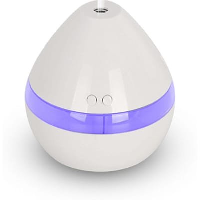 Luchtbevochtiger Aroma Diffuser USB Automatische Uitschakeling Laag Geluidsniveau Huisdecoratie voor Kamer Kantoor white