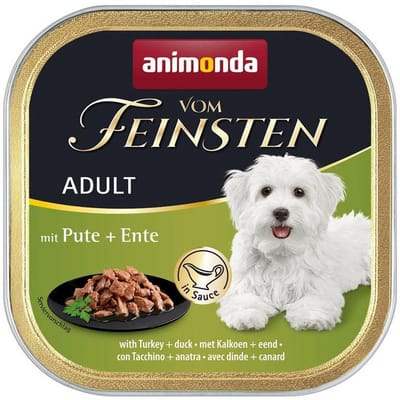 Animonda Dog Vom Feinsten Adult 22x150g - met kalkoen + eend