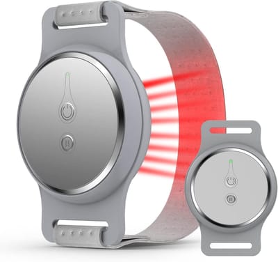 Draagbaar Infrarood Massageapparaat voor Pijnverlichting met Rood Lichttherapie - Effectieve Behandeling voor Nek, Polsen en Enkels