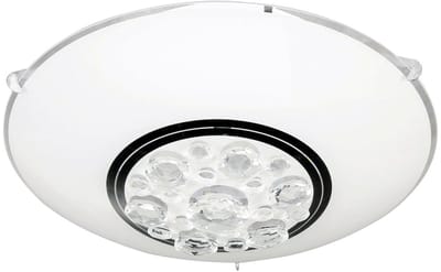 LED plafondlamp ronde verlichting glas kristallen helder wit spotlight lamp WOFI 922101060250