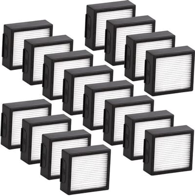 (16 stuks) vervangende filter geschikt voor iRobot Roomba Combo J7 Combo J7 plus robotstofzuiger HEPA-filter accessoireset 16 stuks (alleen voor Combo J7