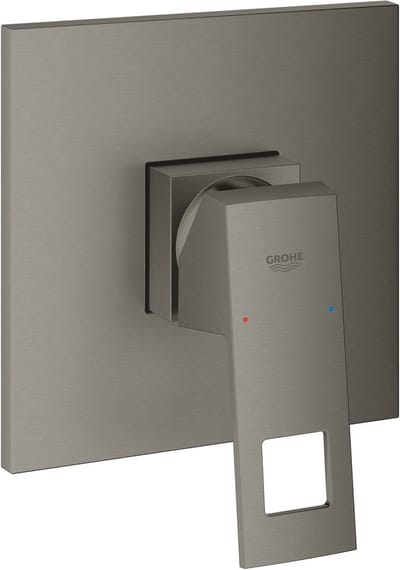 Grohe Eurocube afbouwdeel v. inbouw douchekraan z. omstel brushed hard graphite