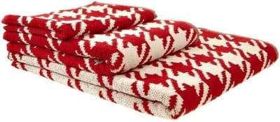 Essenza Audrey Badlaken - 70x140 cm - White/Red