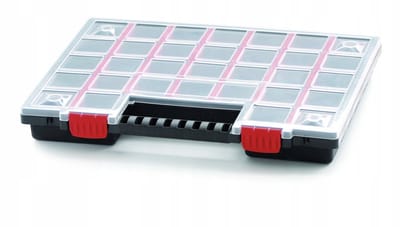 Opbergkoffer met Verstelbare Vakken - 399x303x50mm