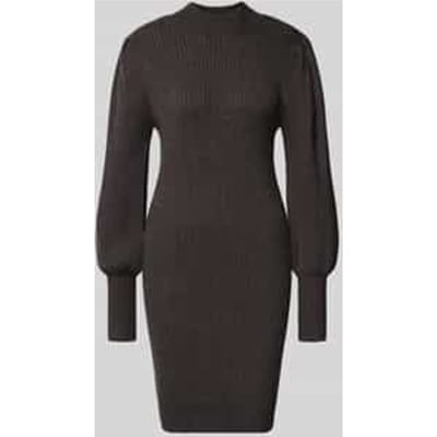 Comfort fit gebreide jurk van viscosemix, model 'KATIA'