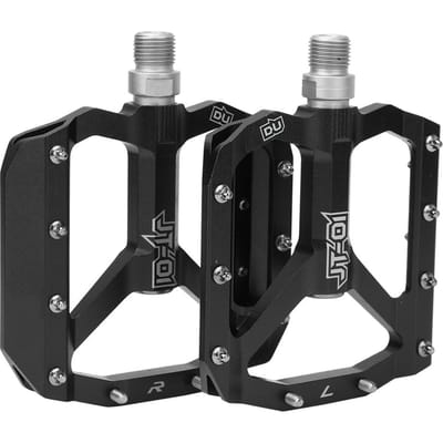 ZTTO Mountainbike Pedalen Aluminiumlegering Fietslager Voetsteun Fietsonderdelen zwart