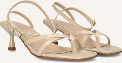 STEFANO LAURAN 25086 Sandalen - Dames - Beige - Maat 38