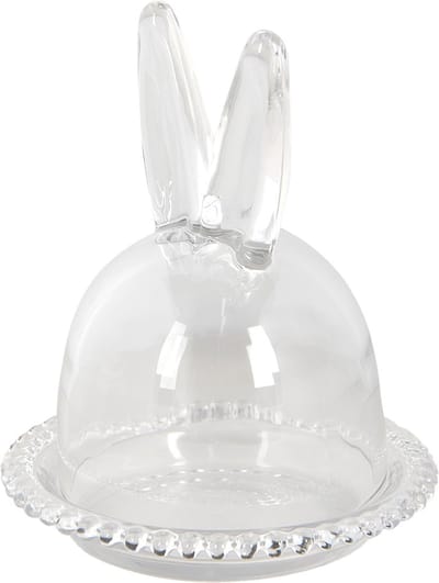 Clayre & Eef Stolp Konijn Ø 14x16 cm Glas