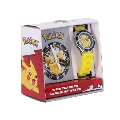 Pokémon Horloge Time Teacher Pikachu
