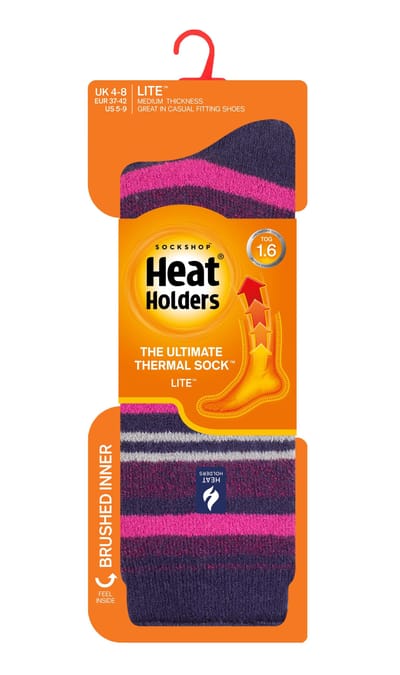 Heat Holders Lite - Geïsoleerde thermo damessokken - Blue Ribbocn (Antalya)