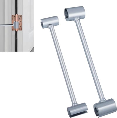 Befun Deurscharnierinstelgereedschap, Deurscharniereparatiegereedschap Reparatiesleutel, Scharnierbuiger, Robuuste Scharnierspleet Instelsleutel voor Ingangsdeuren Brandwerende deuren (14-18mm/23-25mm