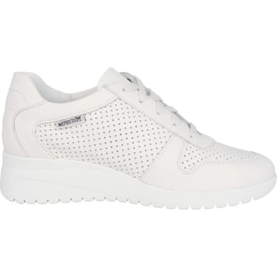 Mephisto Isa Perf - dames veterschoen - Wit - maat 35.5 (EU) 3 (UK)