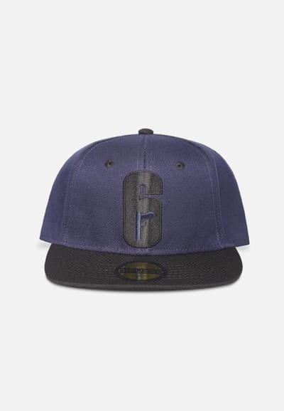 Rainbow Six Siege Snapback Pet Logo Blauw/Zwart