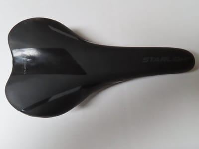 Selle Bassano -Fiets zadel - Heren - Zwart - Starlight - 15 x 28 cm