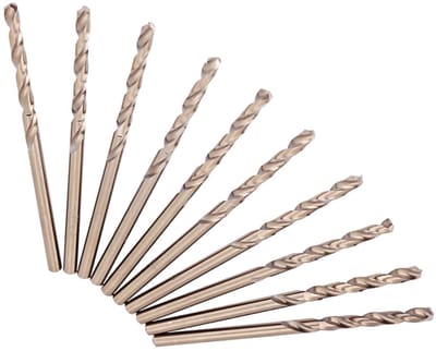 Dailygoods- Kobaltboren M35 - Borenset HSS-CO - Spiraalboren - Voor Roestvrij Staal - Hoge Hardheid - 135 Graden Split-point Tip - Boorset