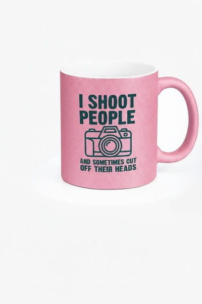 Fotografie Mok "I Shoot People" - Grappige Cadeau voor Fotografen