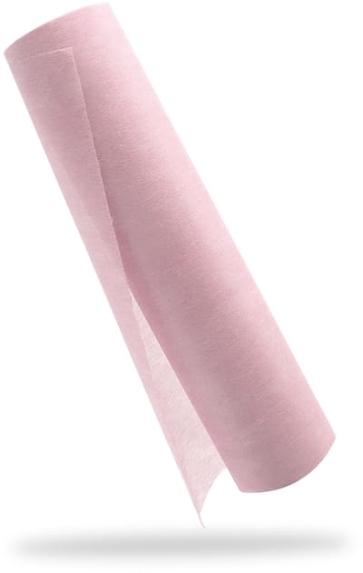 Fleece tafelloper 30 cm x 25 m - Lichtroze Tafeldecoratie voor Bruiloften, Verjaardagen en Feesten