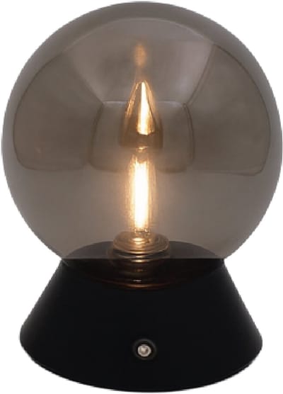 Luxus Europe - Tafellamp Touch Nora Zwart - Draadloze LED Tafellamp Binnen - USB-C Oplaadbaar - Touchbediening - Dimbaar - 3 Lichtkleuren