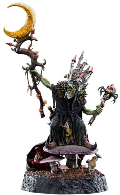 WETA Workshop Warhammer: Age of Sigmar Statue 1/6 Skragrott the Loonking Limited Edition 41 cm Beeld