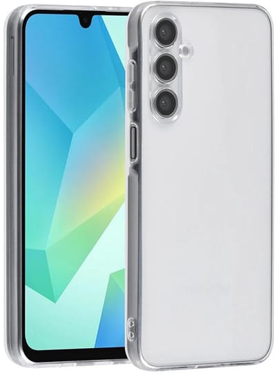 Flexibele achterkant Silicone hoesje Transparant Geschikt voor: Samsung Galaxy A16