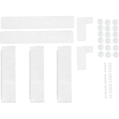 Koraal Fragment Rek Helder Acryl Verticaal 3 Laags Hangende Koraal Fragment Houder voor Vissenkom Aquarium white
