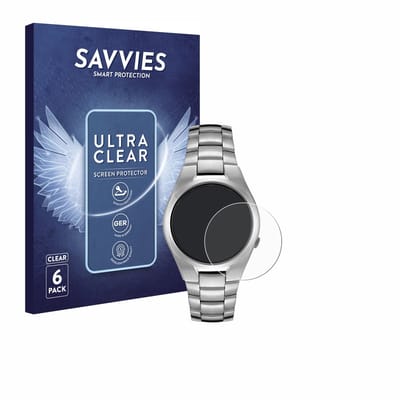 Savvies - Screenprotector voor Seiko 5 Automatic SNK603 - Folie Beschermfolie transparant 6 Stuks