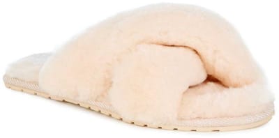 EMU Australia Vrouwen Stoffen   80007413 / Sloffen - Mayberry - Gebroken wit - Maat 36