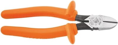 Geïsoleerde tang - Snijtang - Veilig klussen - 1000V Nominaal - 7-Inch - Oranje