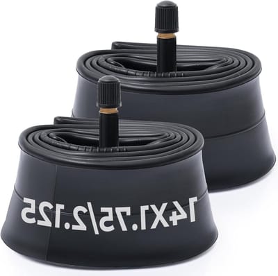 Fietsbanden 2 stuks - Binnenbanden Kinderfiets - Fietsen Onderhoud - Butyl Rubber Materiaal - 14 Inch - Zwart