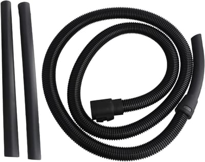 Zuigslang Verlengbuizen - Stofzuiger Accessoires - Dieptereiniging Huis - Verbeterde Zuigkracht - 45 cm - Zwart