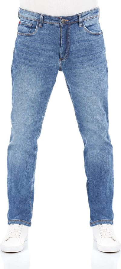 riverso Heren Jeans Broeken RIVChris regular/straight Fit Blauw Volwassenen Denim Jeansbroek