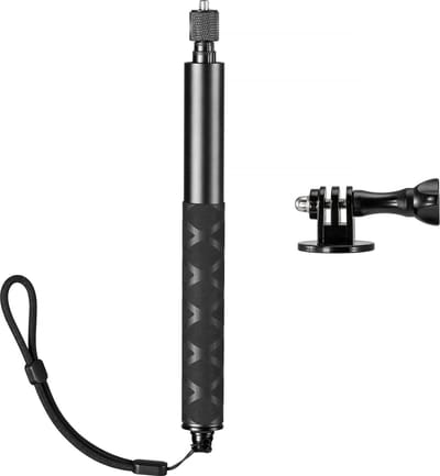 YONO Onzichtbare Selfie Stick - Geschikt voor GoPro Hero 10,11,12,13 - DJI Osmo - Insta360 Action Camera - Statief - 120cm