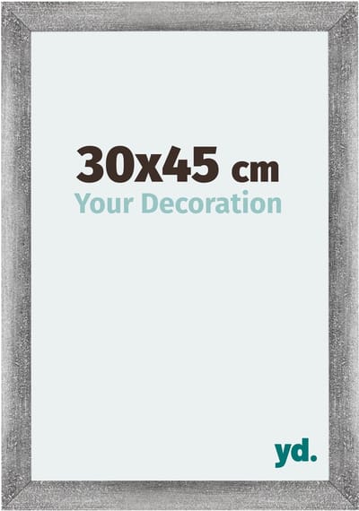Your Decoration - Fotolijst 30x45 cm - MDF - Grijs Geveegd - Mura