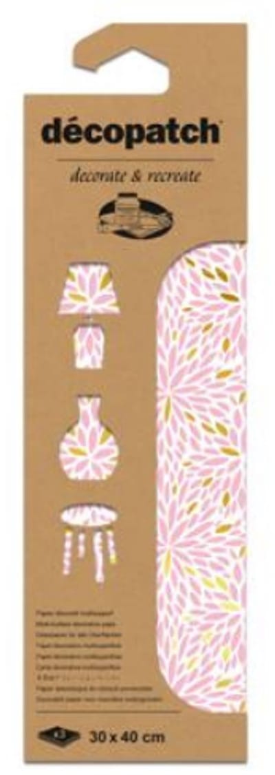 Decopatch Papier Set Zoete Inval Hotfoil | 3 vellen