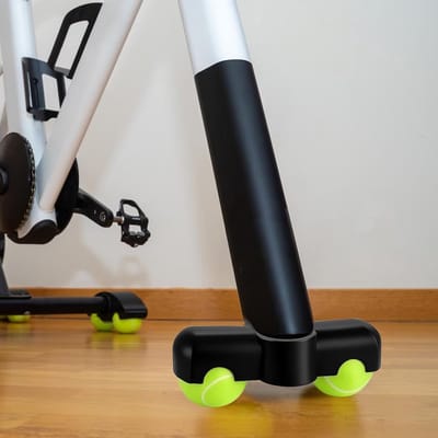 Rocker Plate Feet - Wipplaten Fietstrainer - Efficiënte Training - Dempend Tennisbal Design - Set van 2 - Zwart