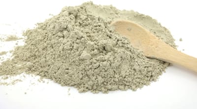 Groene kleipoeder – los en plasticvrij verpakt 200 gram in compostable bag