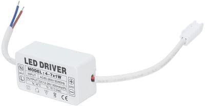 Dailygoody - LED-driver - Constante Stroom - Draagbaar ontwerp - 300mA - Voedingstransformator - Ideaal voor Doe-het-zelf projecten - Compact formaat