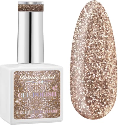 Beauty Label - Gelpolish 15ml - #13 Glitter Toast