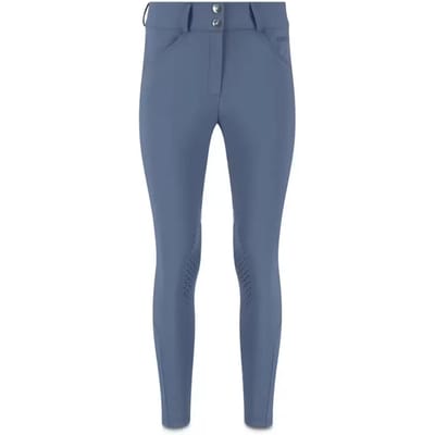 Kentucky Horsewear - Paardrijbroek Miami – Dames rijbroek – Ocean Blue – Kniegrip – Ademend – Maat 34 – Voor Ruiters